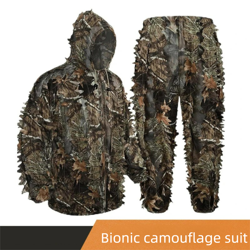 Hunting Outdoor Game - Summer Bionic Camouflage Hunting Suit Quick-Dry