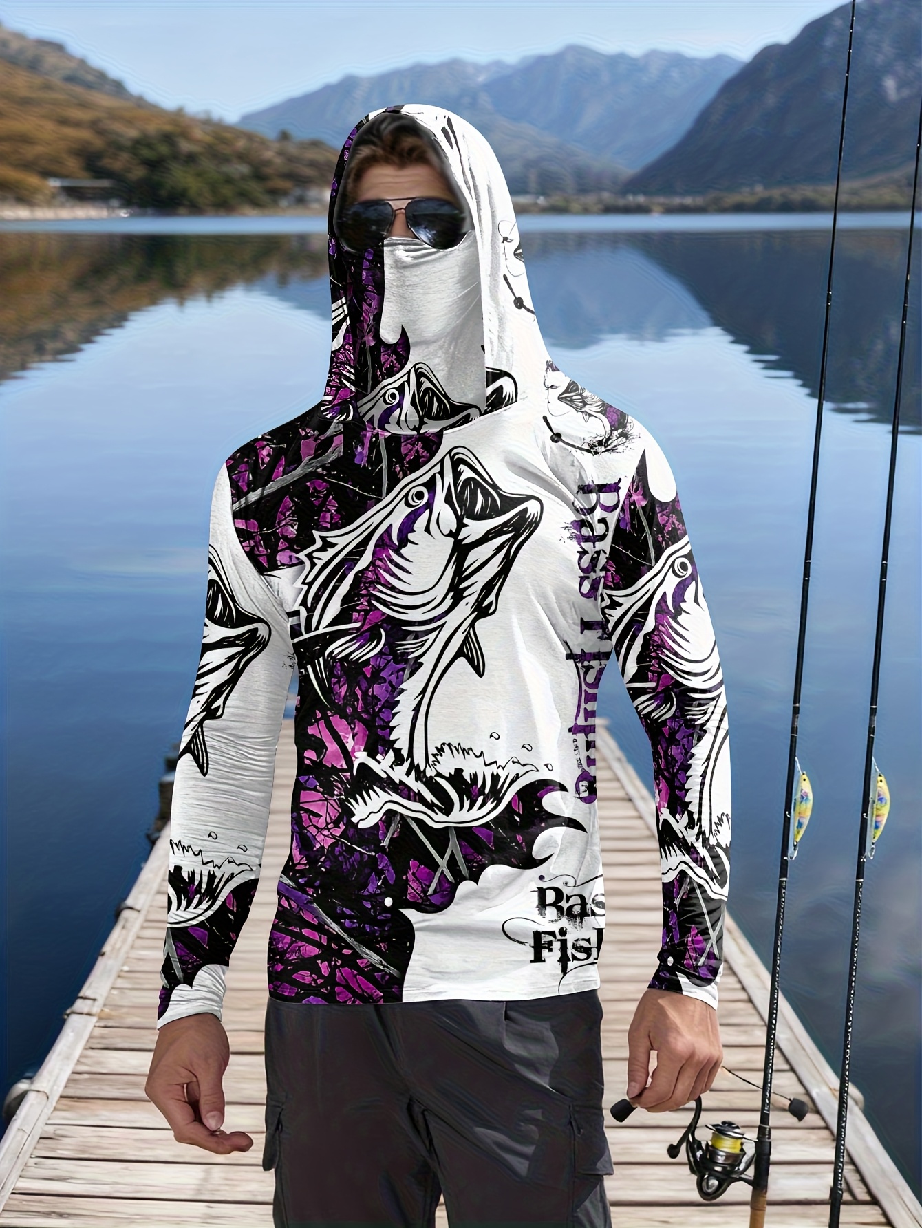 Fishing hooded sweatshirt for  - Hunting Outdoors 리뷰 및 가격