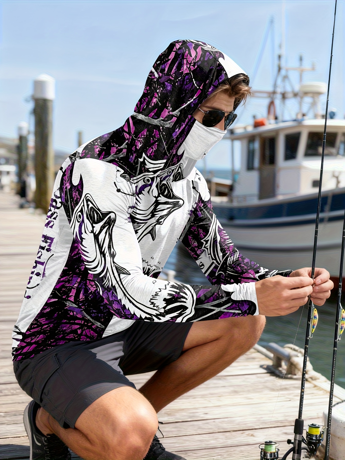 Fishing hooded sweatshirt for  - Hunting Outdoors 리뷰 및 가격