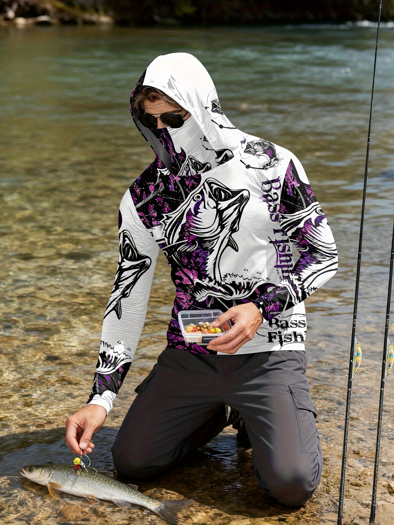 Fishing hooded sweatshirt for  - Hunting Outdoors 리뷰 및 가격