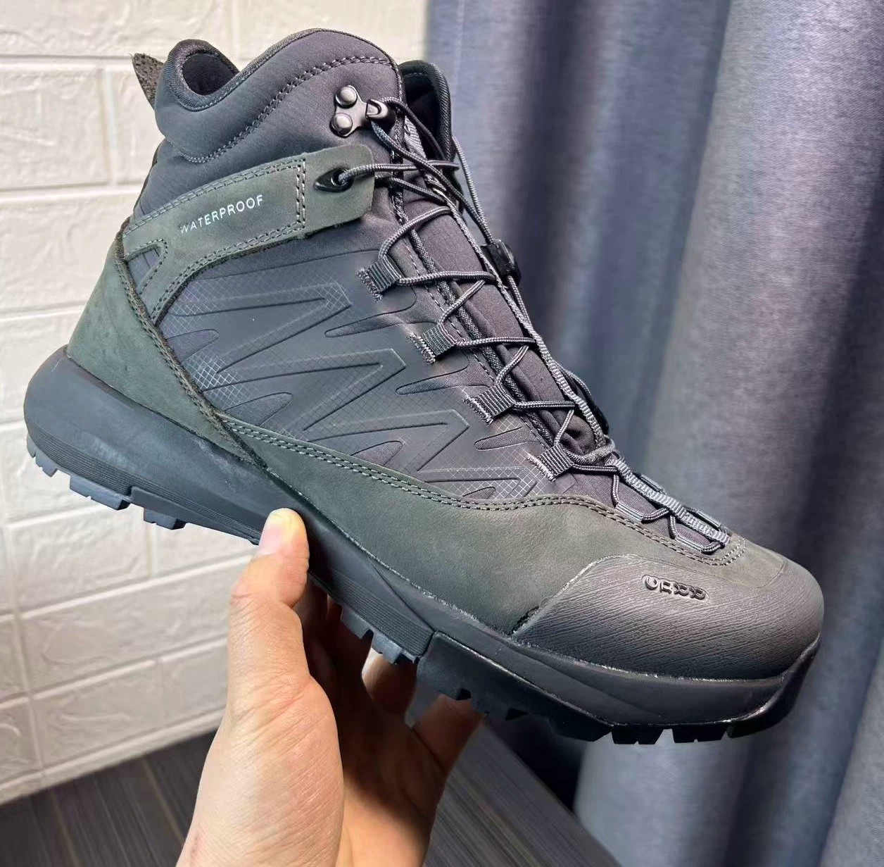 High Top Hiking Leather Shoes  - Hunting Outdoor Brands 리뷰 및 가격