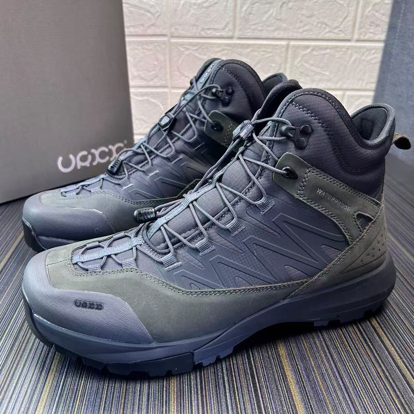 High Top Hiking Leather Shoes  - Hunting Outdoor Brands 리뷰 및 가격