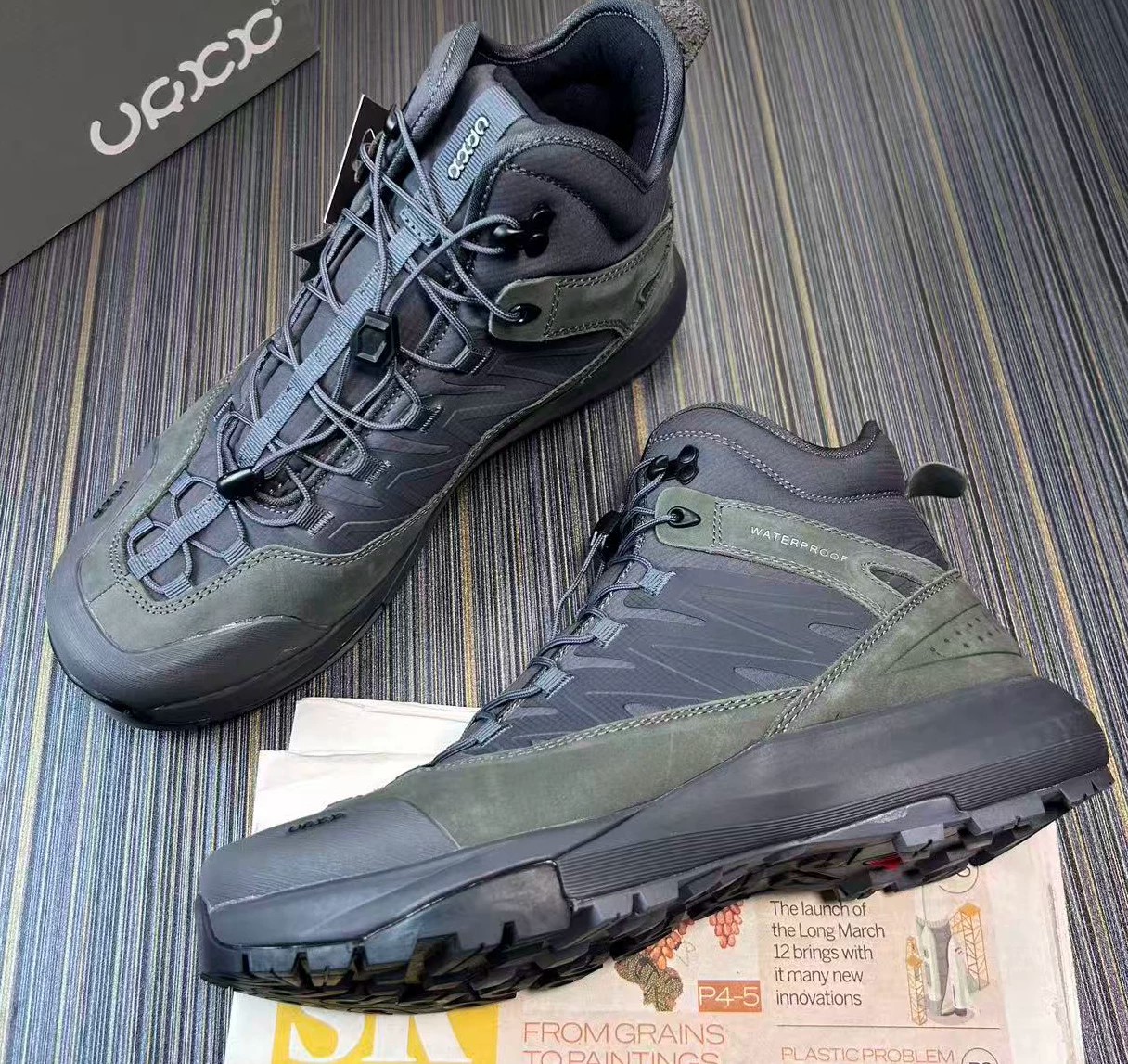 High Top Hiking Leather Shoes  - Hunting Outdoor Brands 리뷰 및 가격