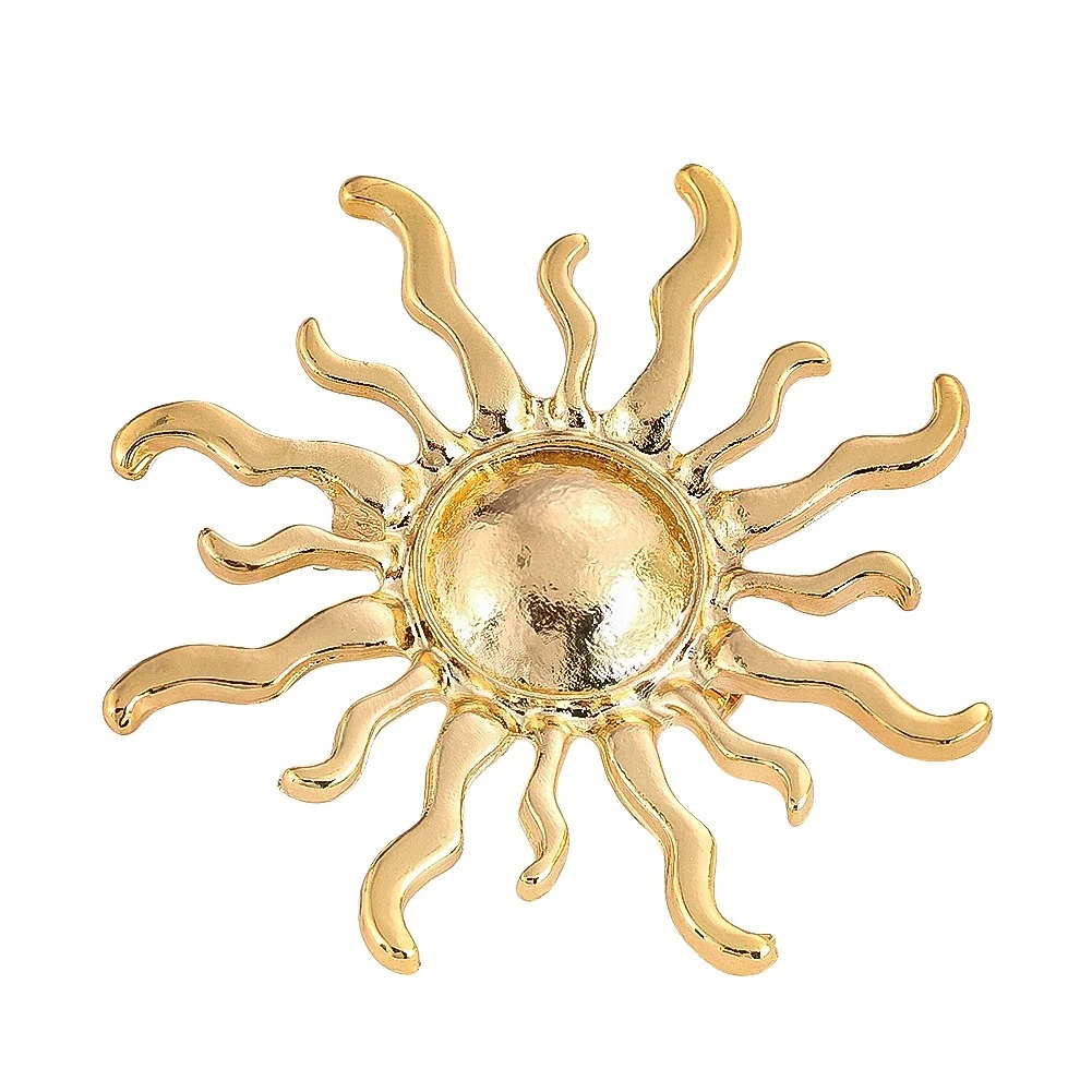 Sunburst Flower Alloy Brooch R - Hunting Outdoor Rug 리뷰 및 가격