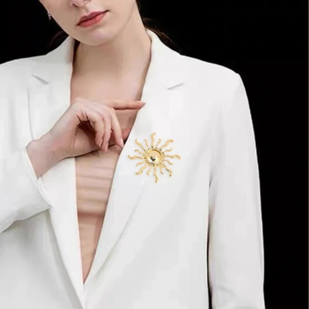 Sunburst Flower Alloy Brooch R - Hunting Outdoor Rug 리뷰 및 가격