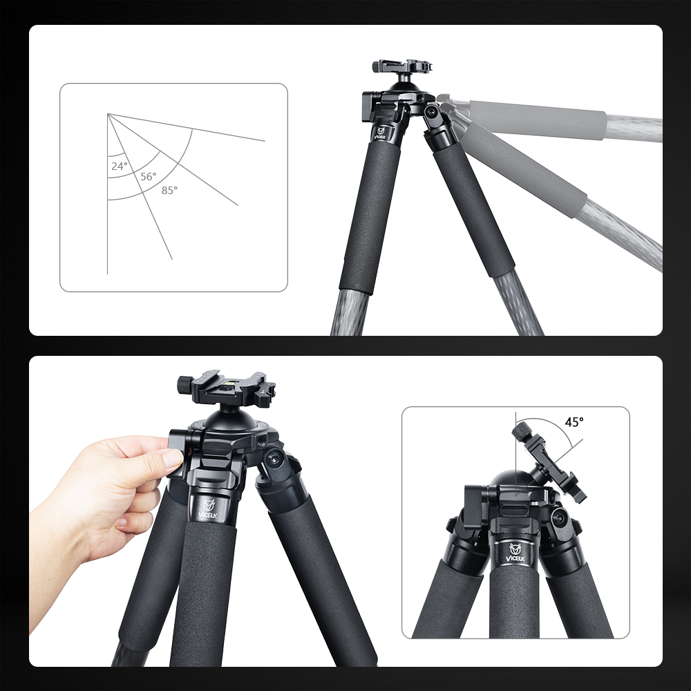 VICELK MK363 CarbonFiber Tripo - Outdoor Hunting Photography 리뷰 및 가격