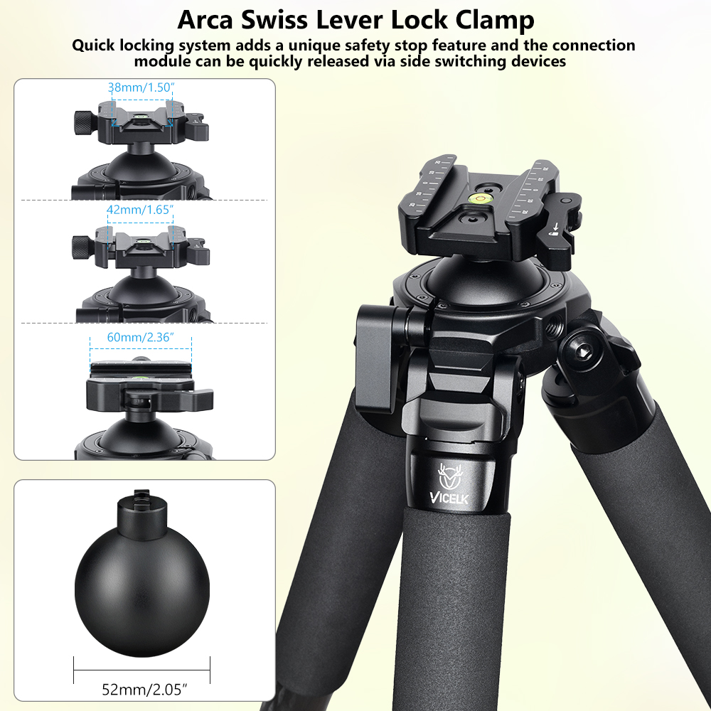 VICELK MK363 CarbonFiber Tripo - Outdoor Hunting Photography 리뷰 및 가격