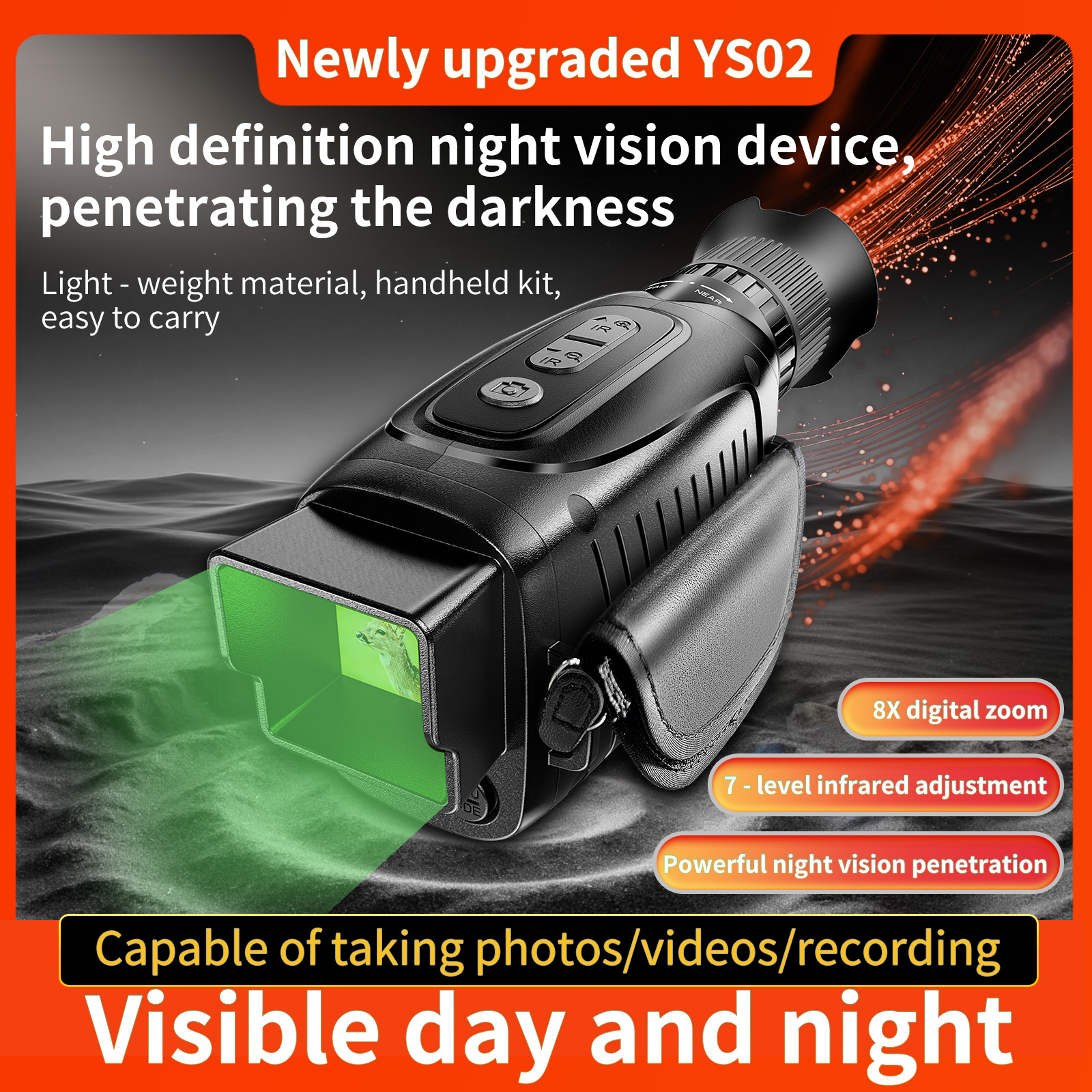 YS02 Digital HD Night Vision M - Outdoor Hunting Digital Night Vision 리뷰 및 가격