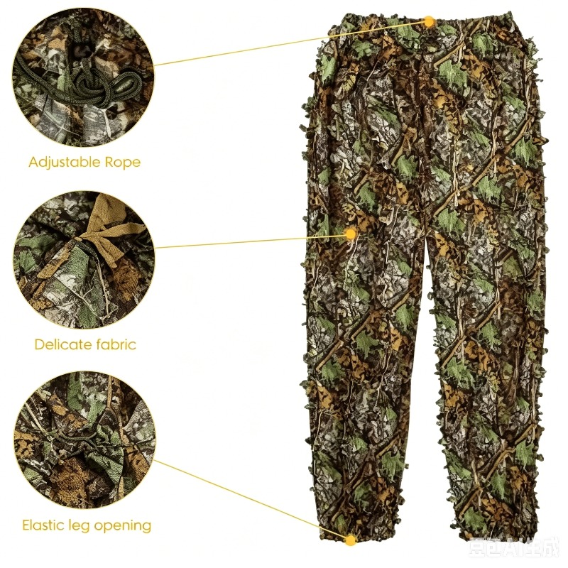 3D  Leafy Bionic Camouflage Hu - Outdoor Hunting Photography 리뷰 및 가격