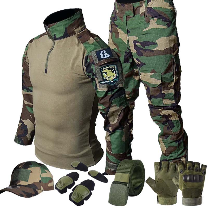 Tactical Cargo Uniform Jungle  - Hunting Outdoor Pants 리뷰 및 가격