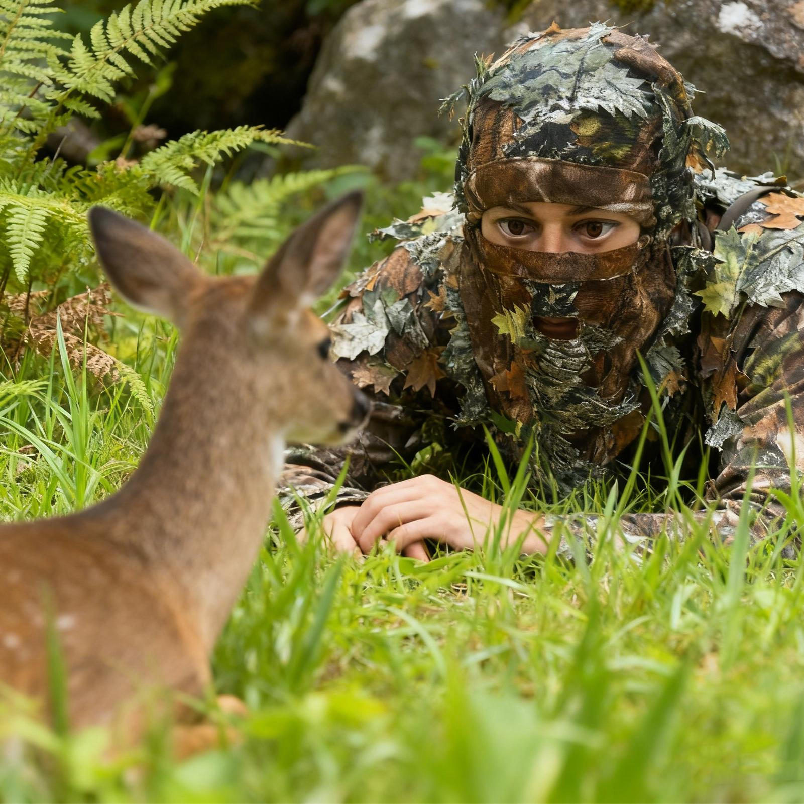 3D Leafy Ghillie Hat Full Face - Outdoor Hunting Photography 리뷰 및 가격