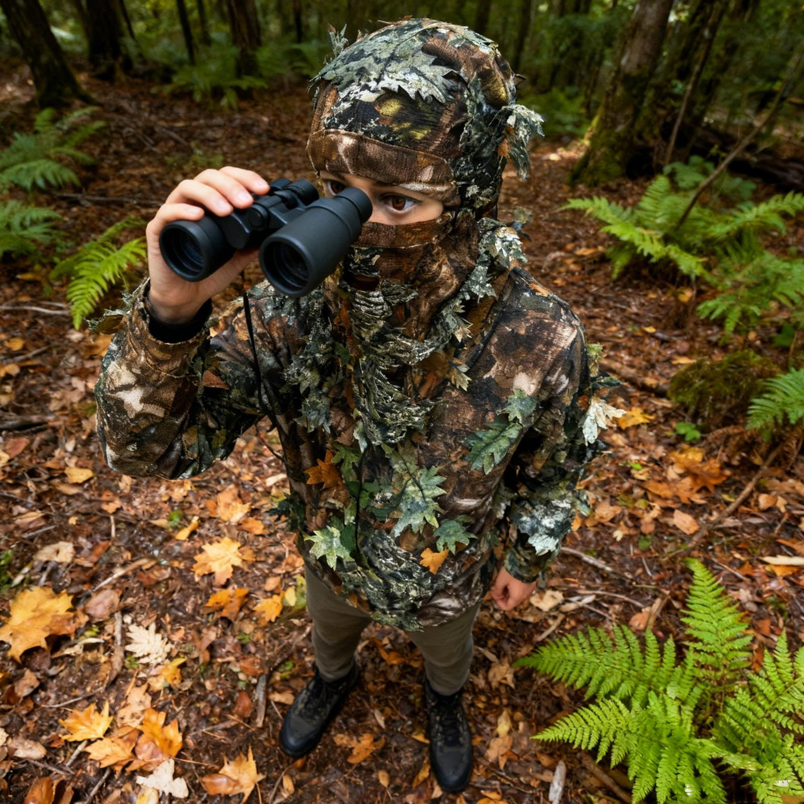 3D Leafy Ghillie Hat Full Face - Outdoor Hunting Photography 리뷰 및 가격