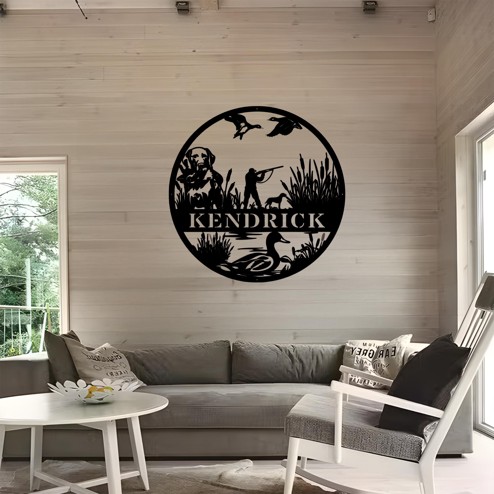 Custom Duck Hunting Metal Wall - Outdoor Hunting Lab 리뷰 및 가격