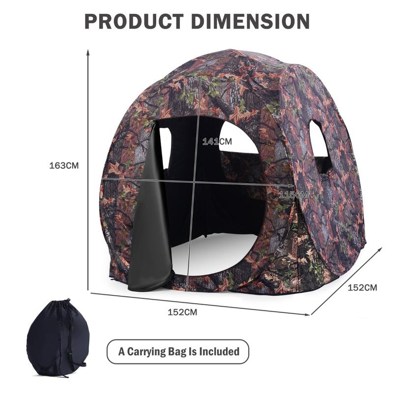 3 Person Pop Up Hunting Tent,  - Hunting Outdoors 리뷰 및 가격