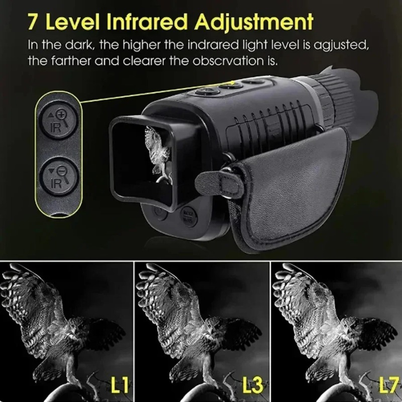 5X Zoom Digital Monocular Infr - Outdoor Hunting Digital Night Vision 리뷰 및 가격