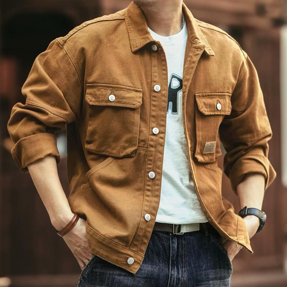 Retro American Denim Jacket Me - Hunting Outdoor Brands 리뷰 및 가격