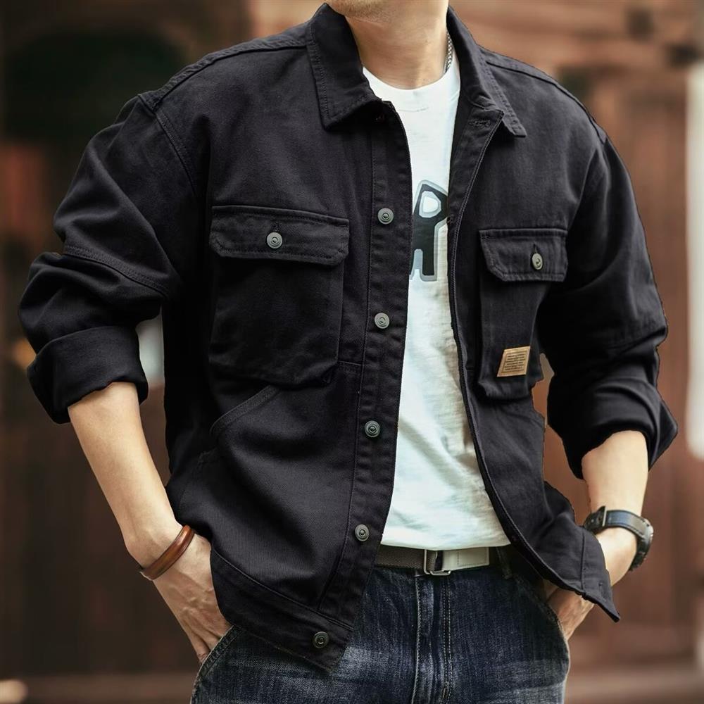 Retro American Denim Jacket Me - Hunting Outdoor Brands 리뷰 및 가격