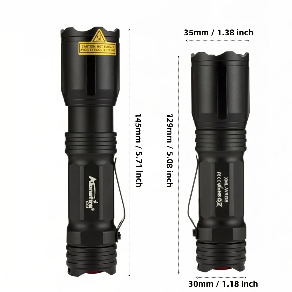 Zoom 4-Colour Light LED Flashl - Outdoor Hunting Photography 리뷰 및 가격