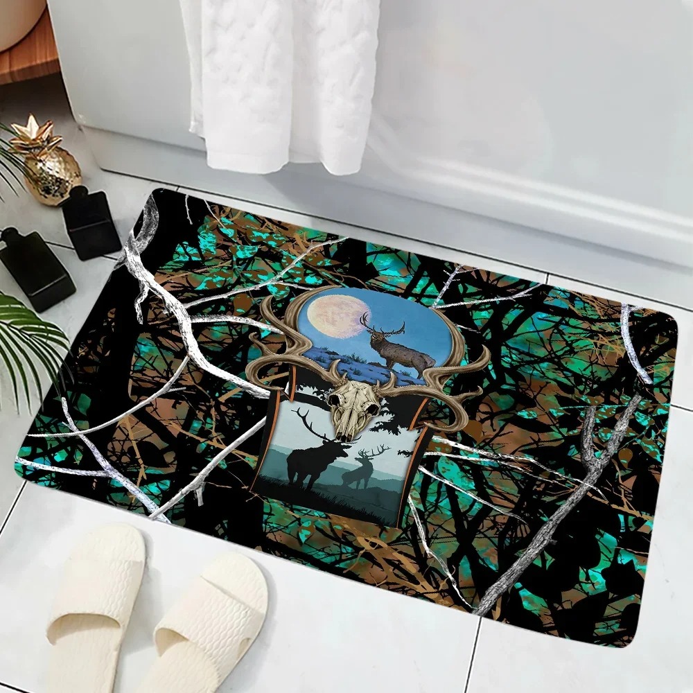 Camouflage Forest Boar Print D - Hunting Outdoor Rug 리뷰 및 가격