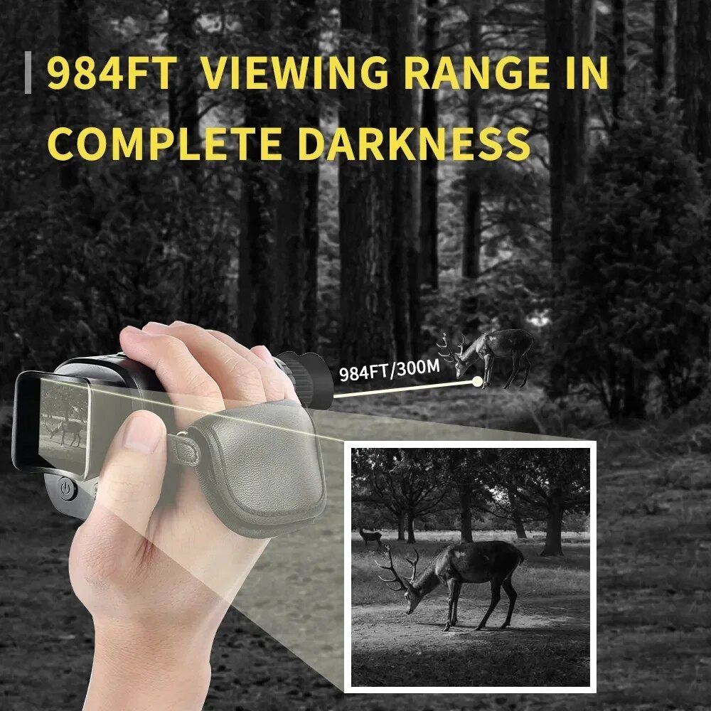 Monocular Night Vision Device  - Outdoor Hunting Digital Night Vision 리뷰 및 가격