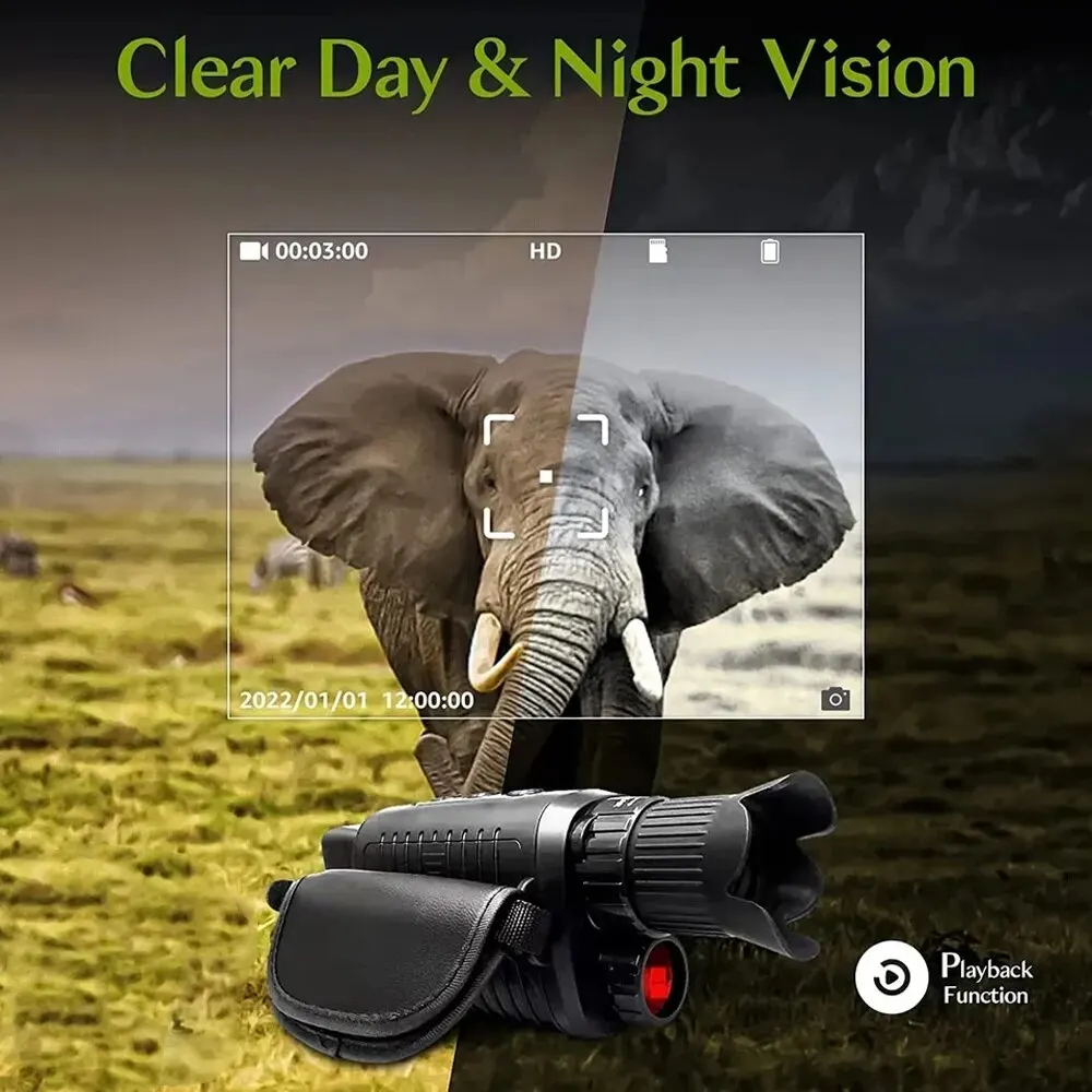 Monocular Night Vision Device  - Outdoor Hunting Digital Night Vision 리뷰 및 가격