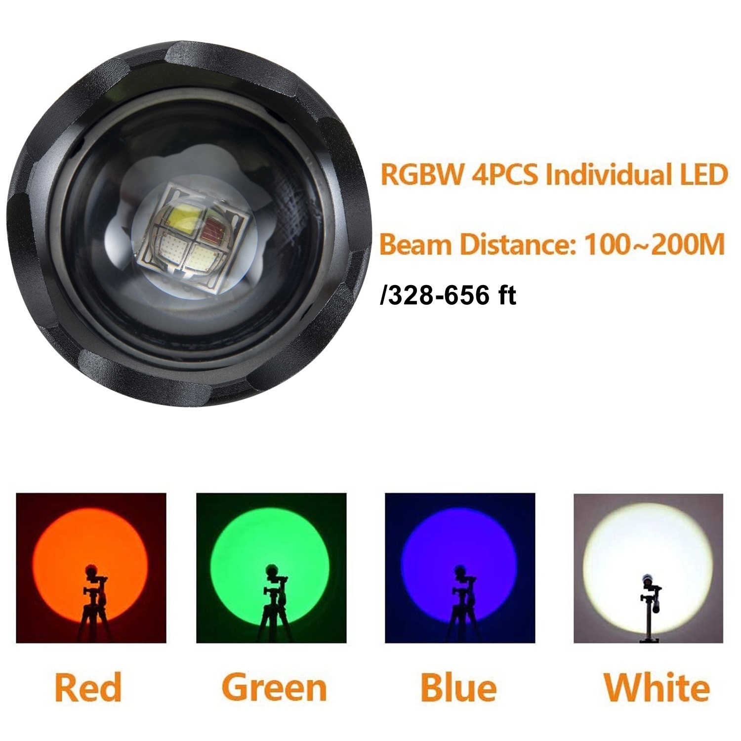 Zoom 4-In-1 Multicolor LED Fla - Outdoor Hunting Photography 리뷰 및 가격