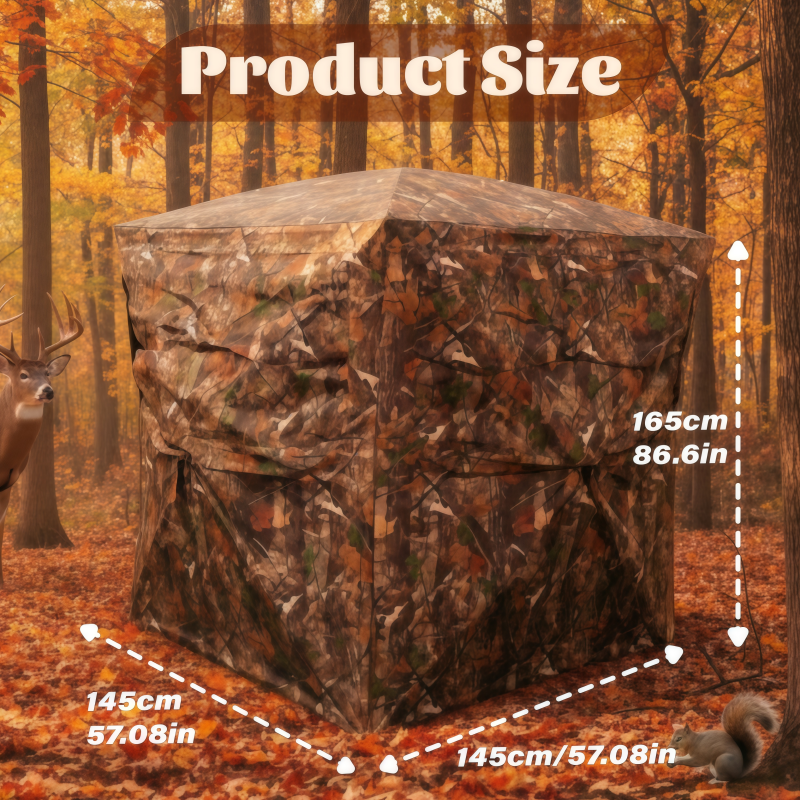 Camouflage Pop-Up Hunting Blin - Hunting Outdoors 리뷰 및 가격