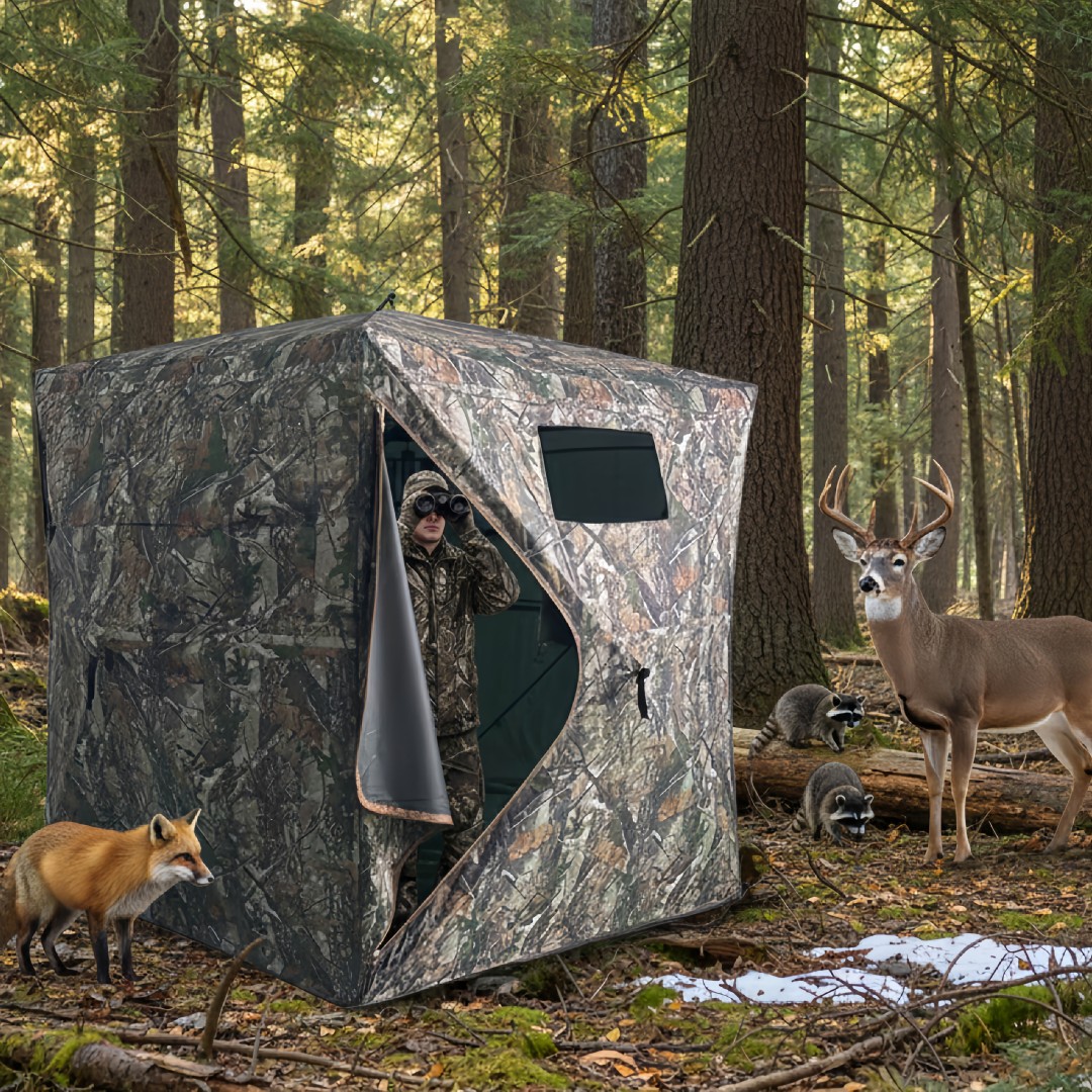Camouflage Pop-Up Hunting Blin - Hunting Outdoors 리뷰 및 가격