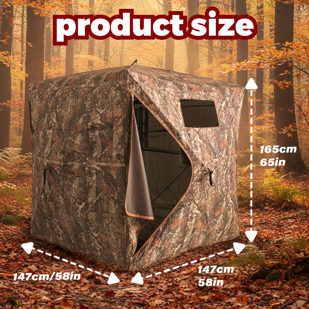 Camouflage Pop-Up Hunting Blin - Hunting Outdoors 리뷰 및 가격