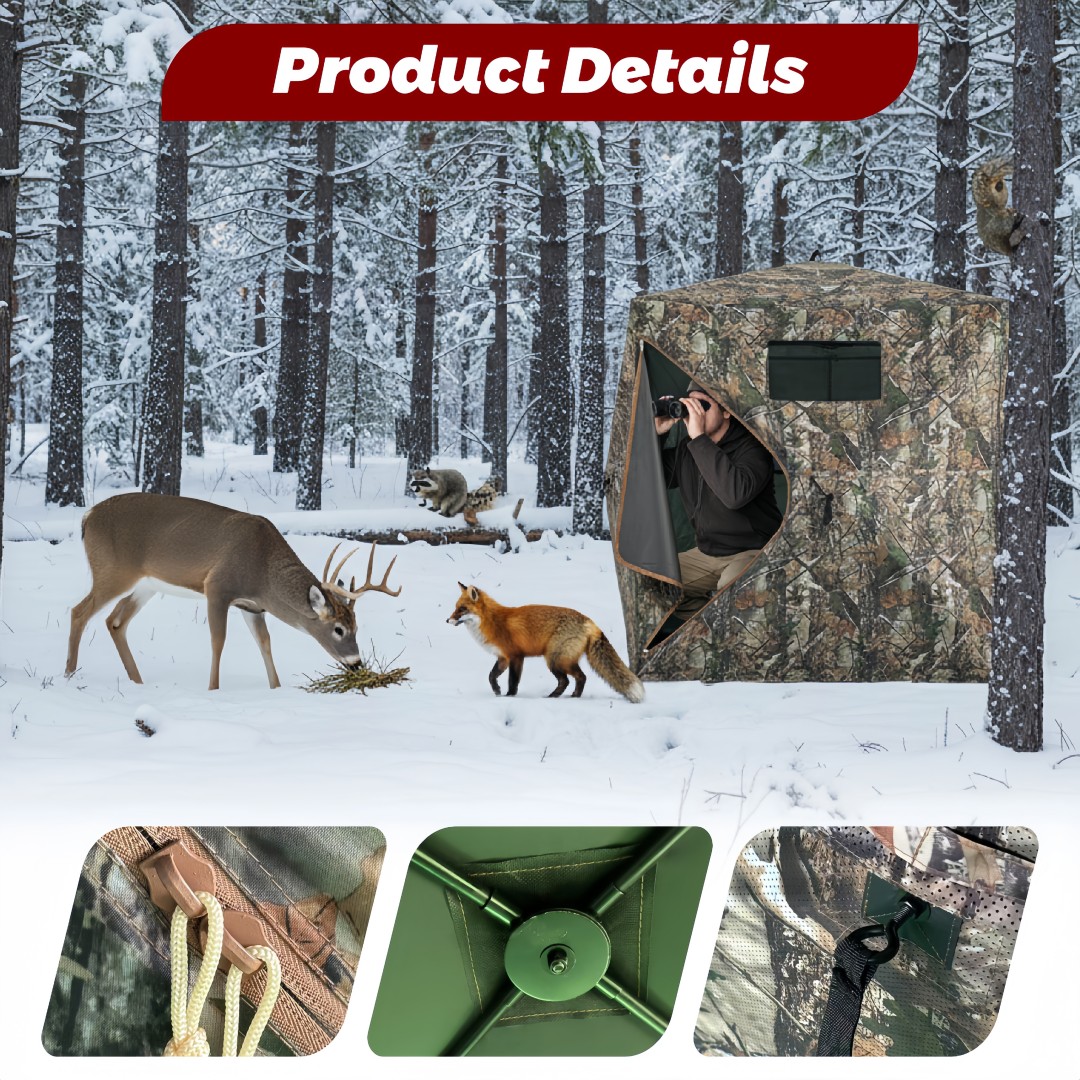 Camouflage Pop-Up Hunting Blin - Hunting Outdoors 리뷰 및 가격