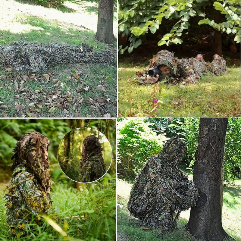 3D Leaf Camouflage Hunting Sui - Outdoor Hunting Photography 리뷰 및 가격