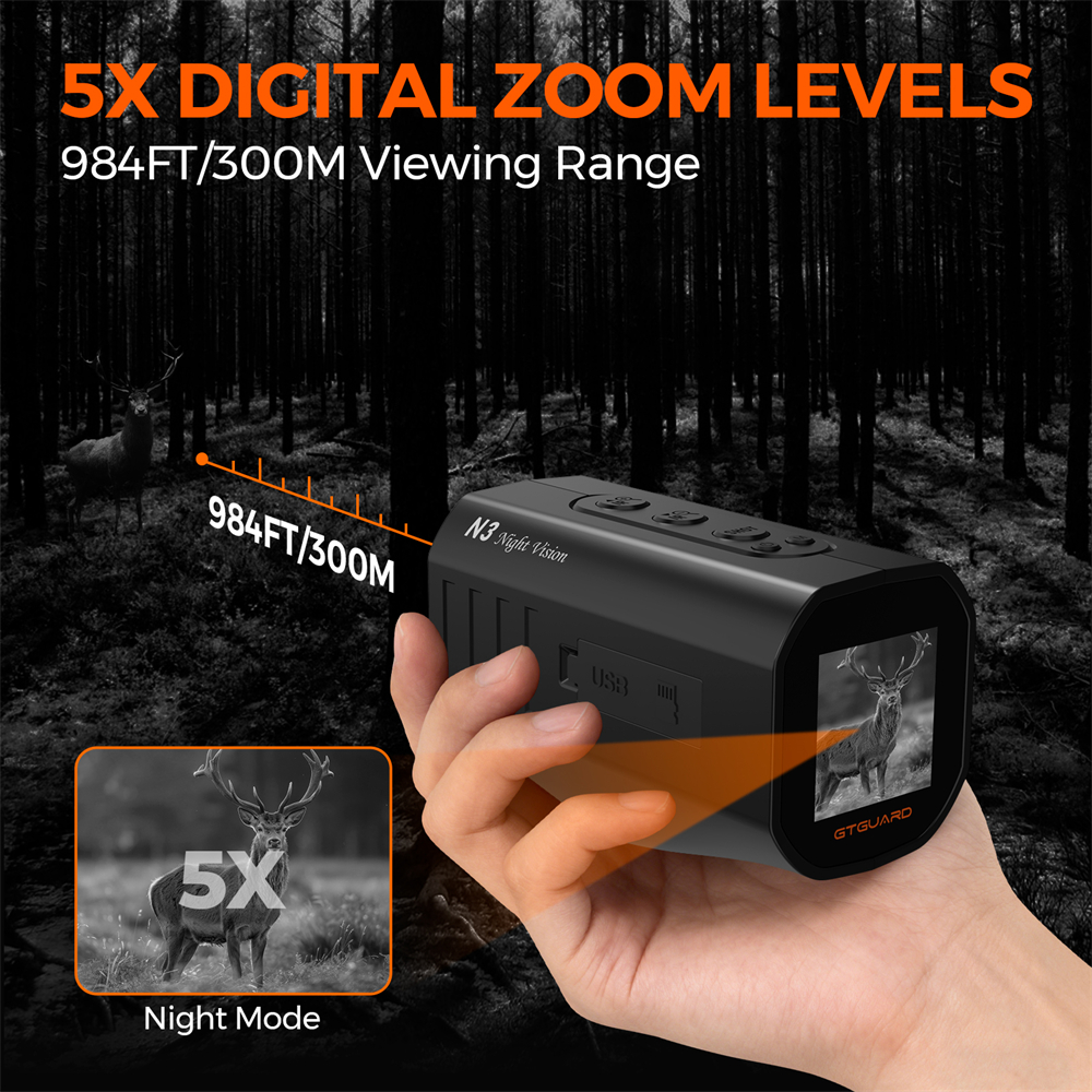 GTGUARD N3 Night Vision Monocu - Outdoor Hunting Digital Night Vision 리뷰 및 가격