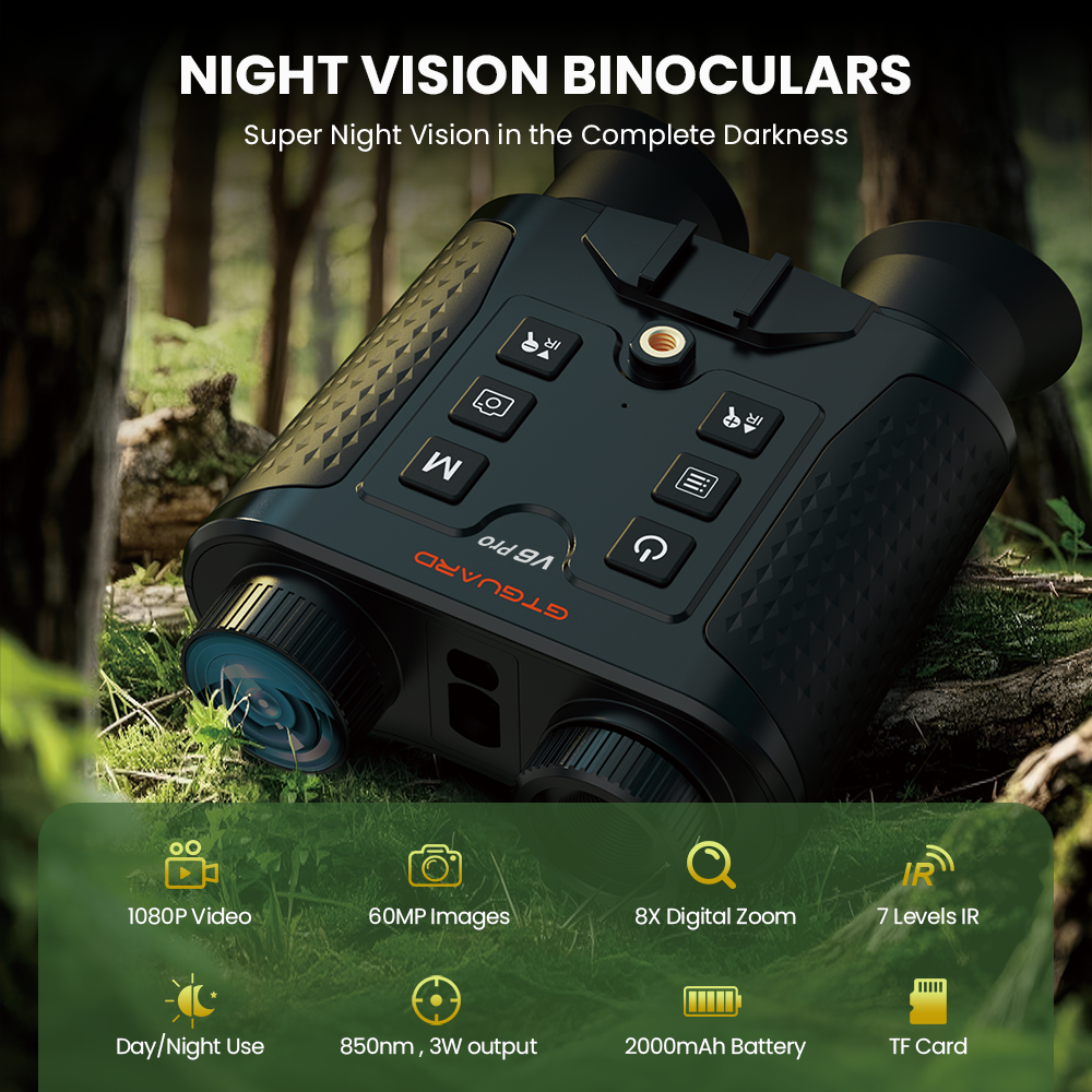 4K Night Vision Binoculars 8X  - Hunting Outdoor Day 리뷰 및 가격