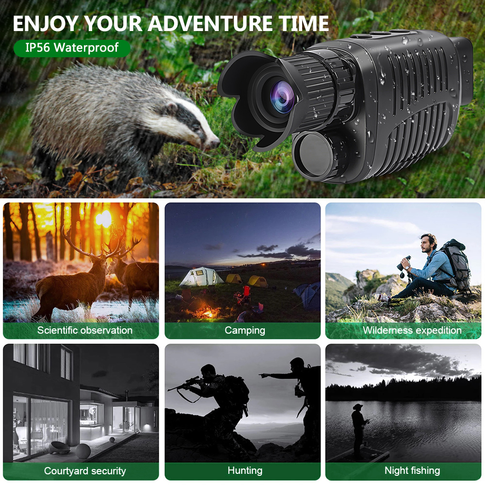 1080P HD Monocular Night Visio - Outdoor Hunting Digital Night Vision 리뷰 및 가격